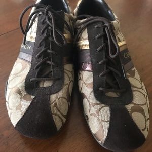 Coach Tennis Shoes Ladies size 10